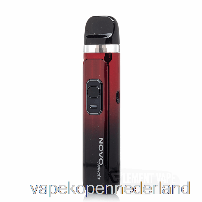 Elektronische Sigaret Vape Smok Novo Master 30w Pod-systeem Rood Zwart